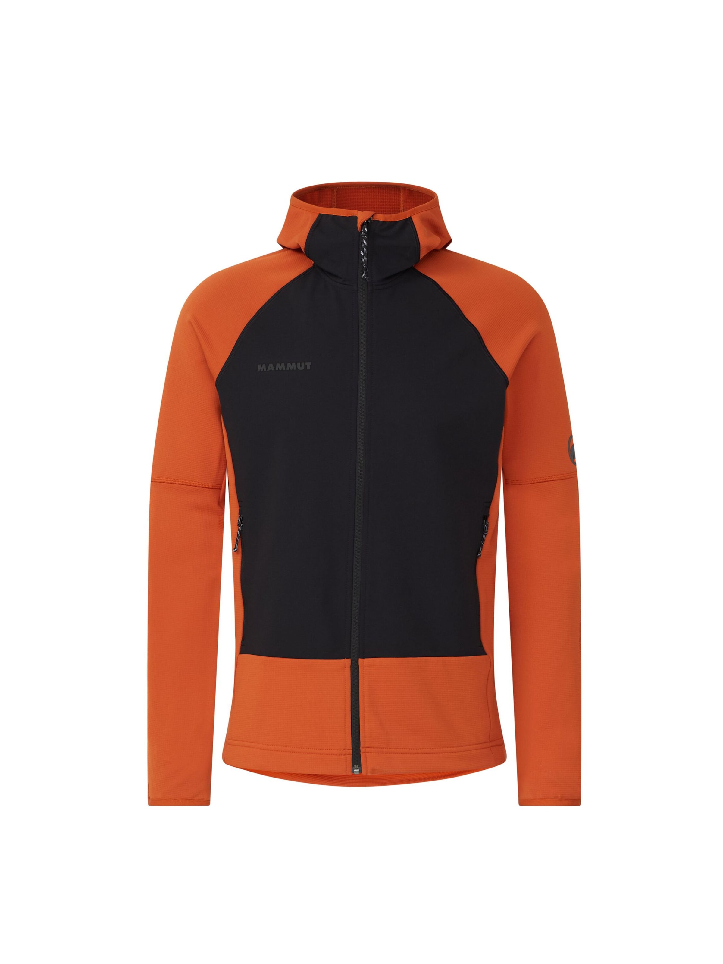 MAMMUT Fleecejacke  ‘Massone ' in Braun: Vorderseite