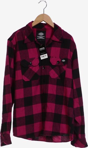 DICKIES Button Up Shirt in XS in Pink: front