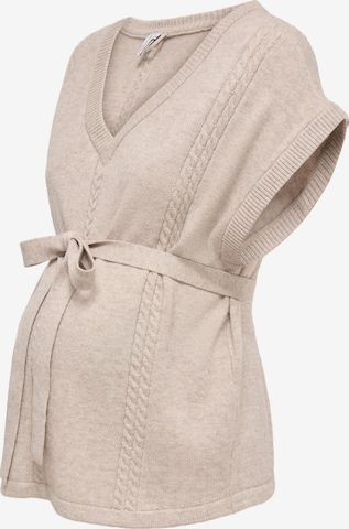 Pullover 'OLMLera' di Only Maternity in beige: frontale