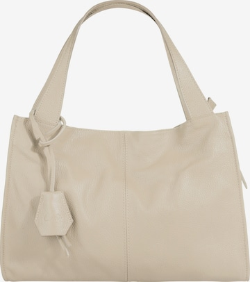 Cabas Cluty en beige : devant