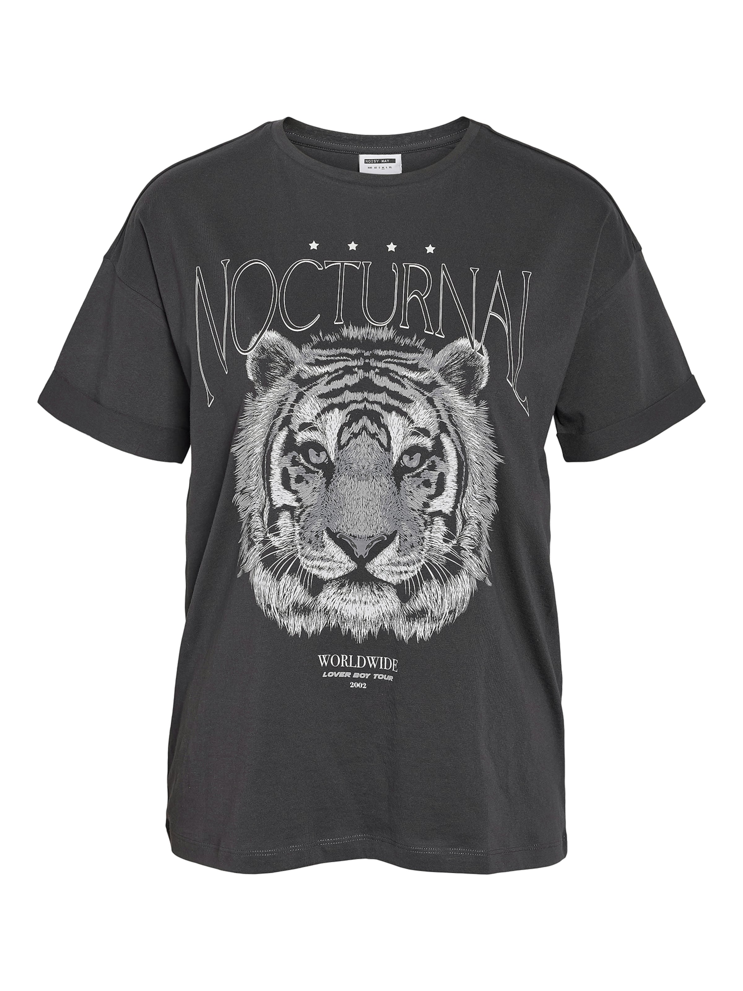 Noisy may Shirt 'NMBRANDY' in Grey: front