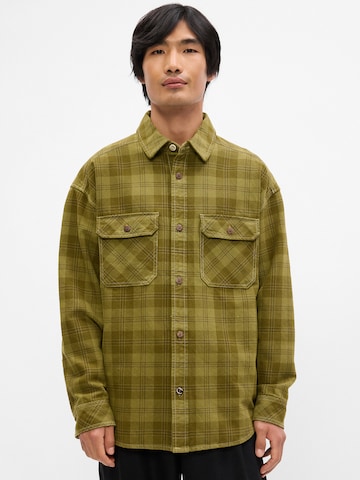 Coupe regular Chemise SCOTCH & SODA en vert : devant