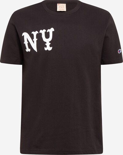 Champion Reverse Weave T-Shirt in schwarz / weiß, Produktansicht