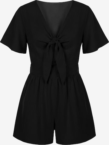 Imily BelaKombinezon - crna boja: prednji dio