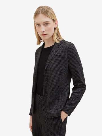 TOM TAILOR Blazer in Grau