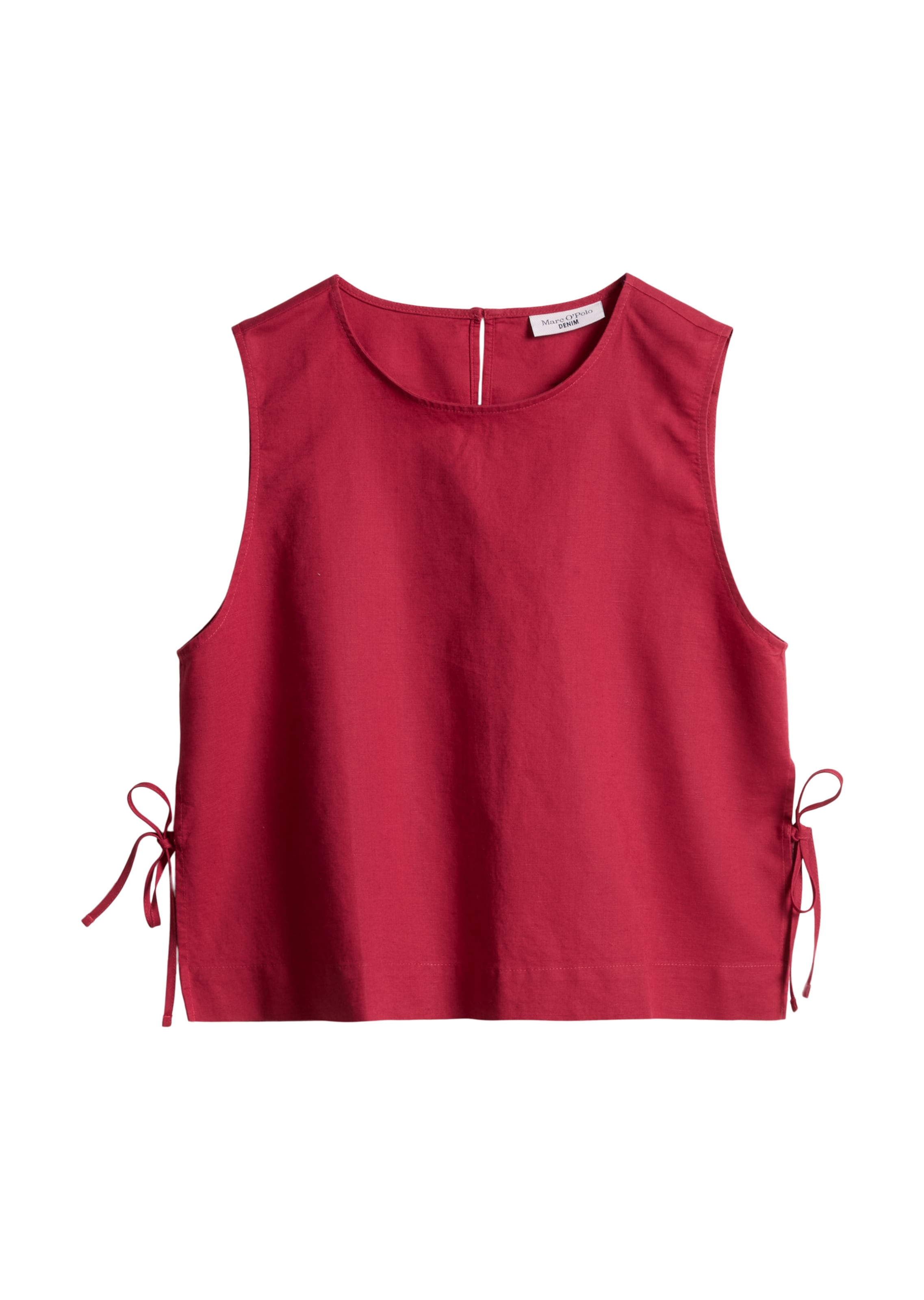 Marc O'Polo DENIM Blouse in Rood: voorkant