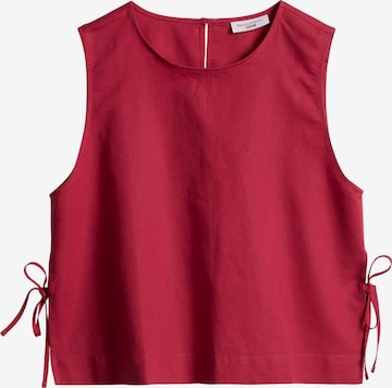 Chemisier Marc O'Polo DENIM en rouge : devant