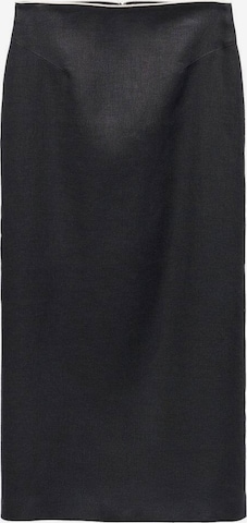 MANGO Skirt 'Ordago-a' in Black: front