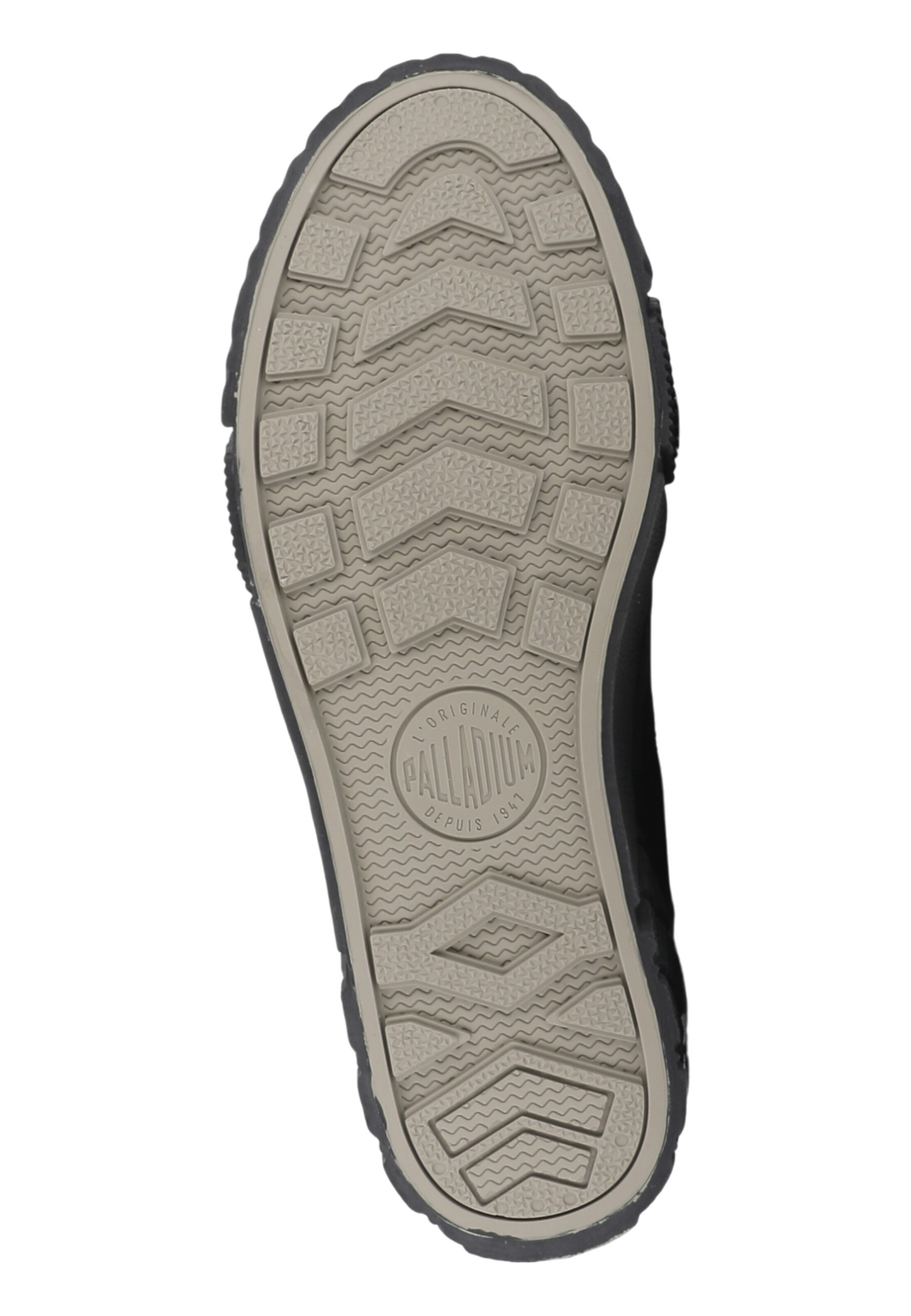 Palladium Sneakers hoog 'Ace City Shel Chukka' in Zwart