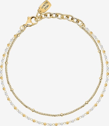 La Petite Story Armband in Gelb: Vorderseite