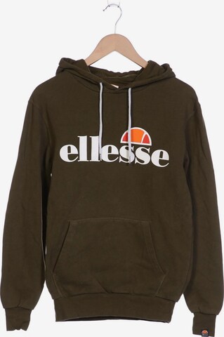 ELLESSE Sweatshirt & Zip-Up Hoodie in S in Green: front