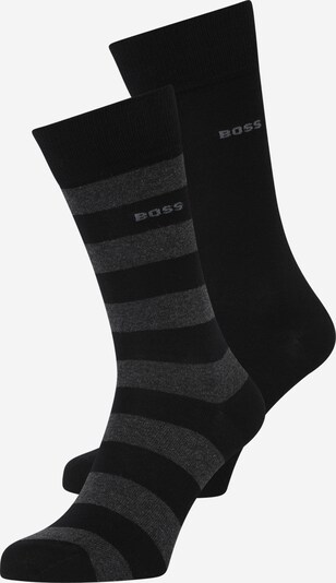 BOSS Čarape u siva / svijetlosiva / crna, Pregled proizvoda