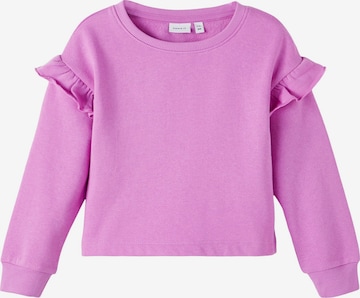 NAME IT Sweatshirt 'Oksus' in Pink: front