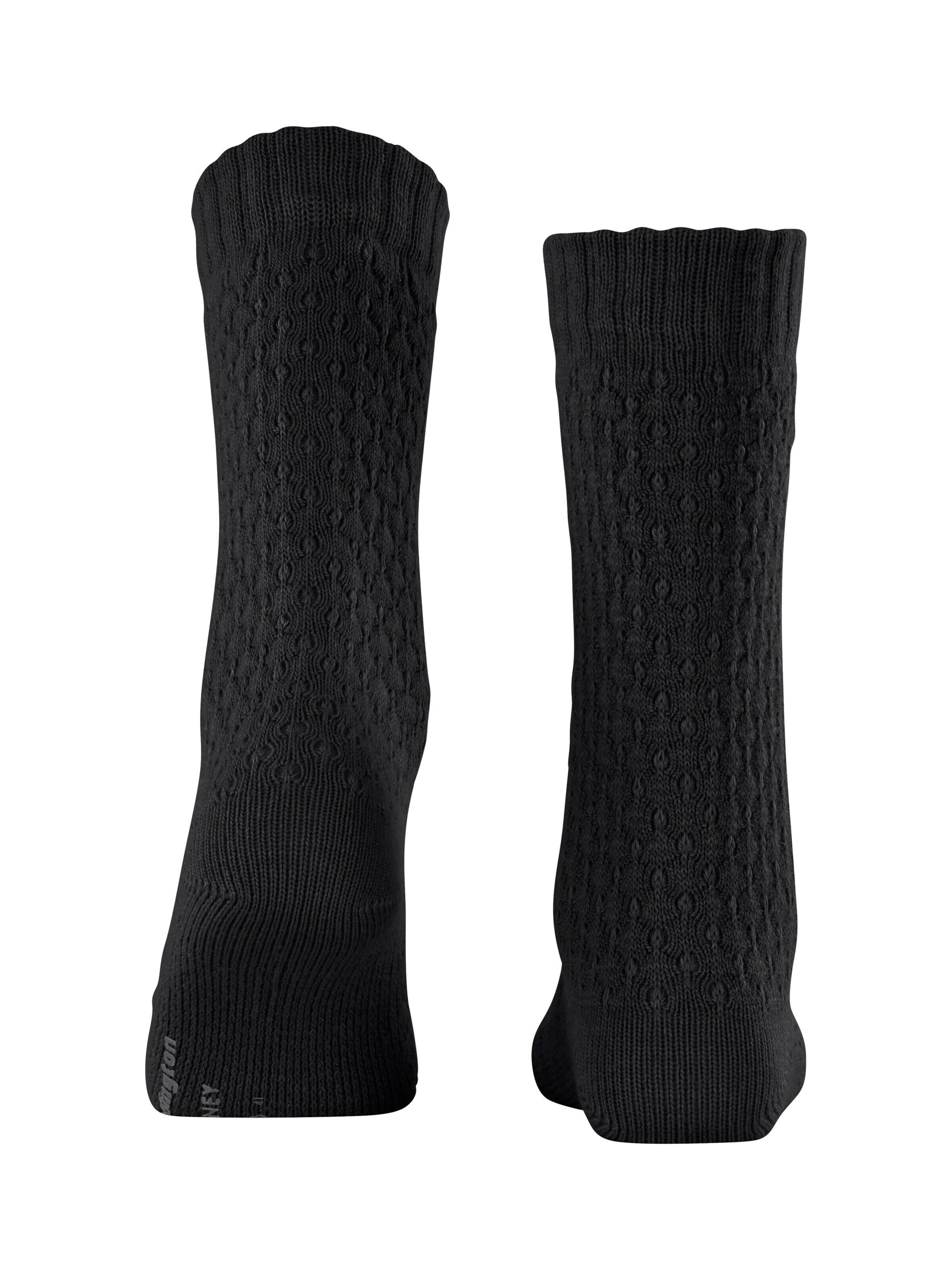 BURLINGTON Socken 'Orkney' in Schwarz