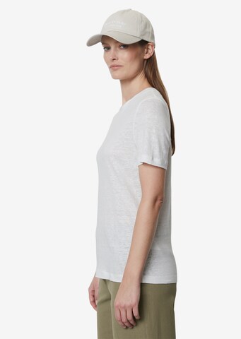 T-shirt 'aus leichtem Jersey' Marc O'Polo en blanc