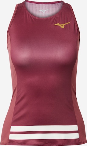 MIZUNO Sports Top in Red: front