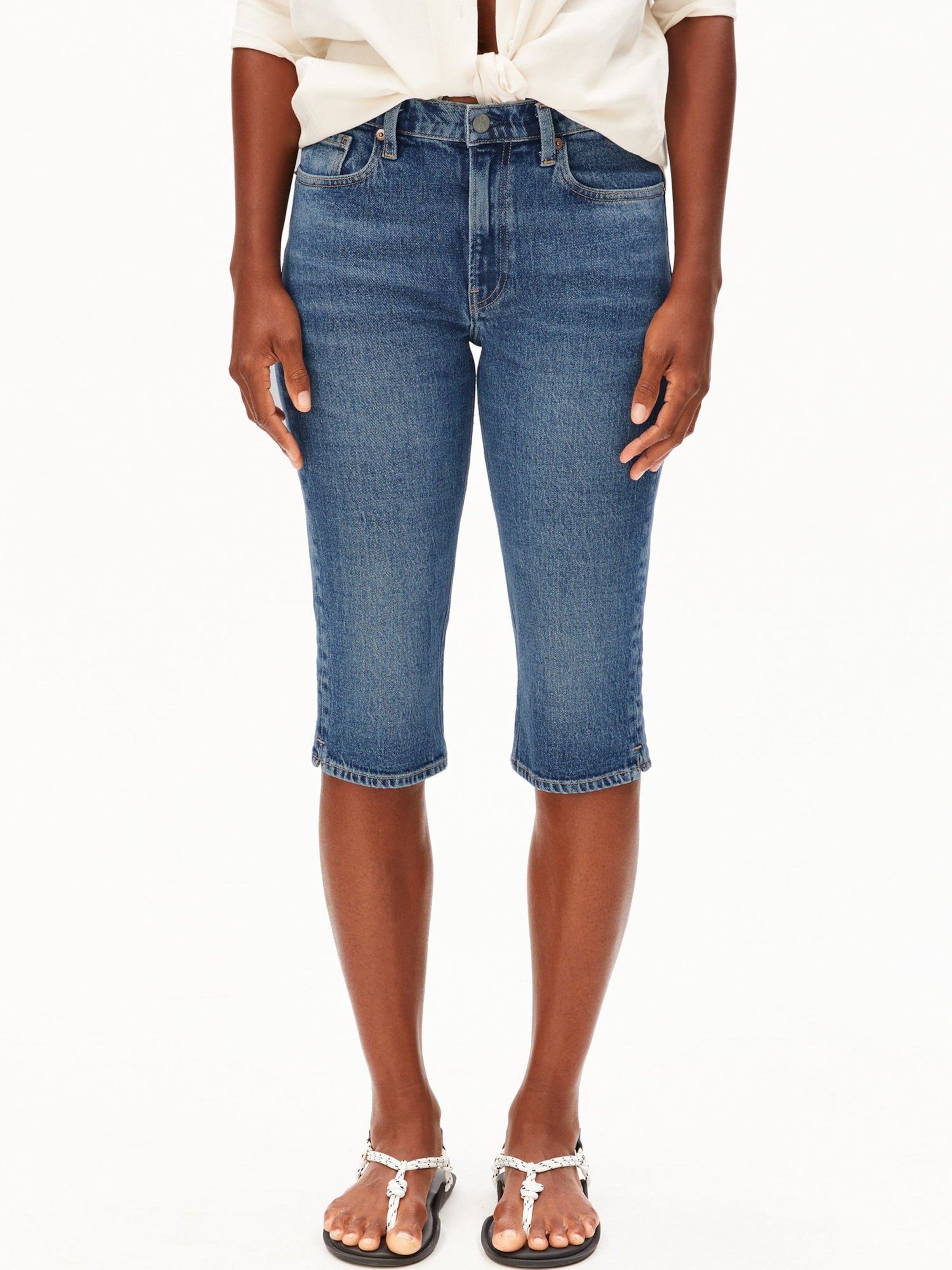 ARMEDANGELS Slimfit Jeans in Blauw: voorkant