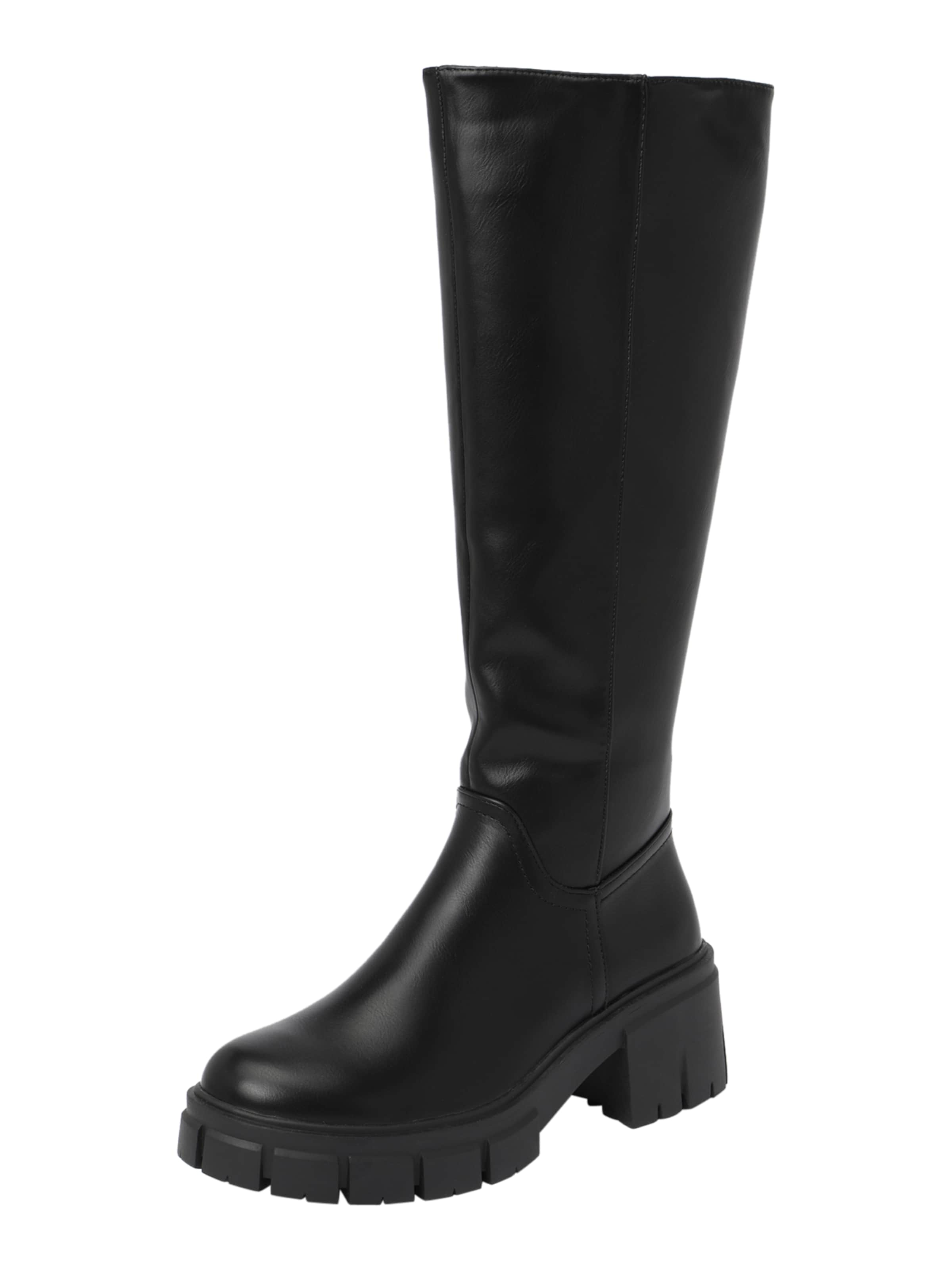 ABOUT YOU Μπότες 'Annabelle' σε μαύρο: μπροστά