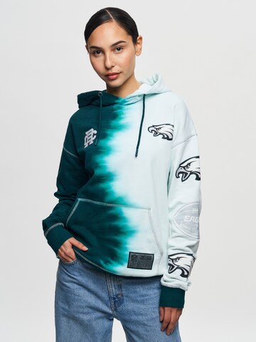 Recovered Sweatshirt 'NFL Eagles' in Grün