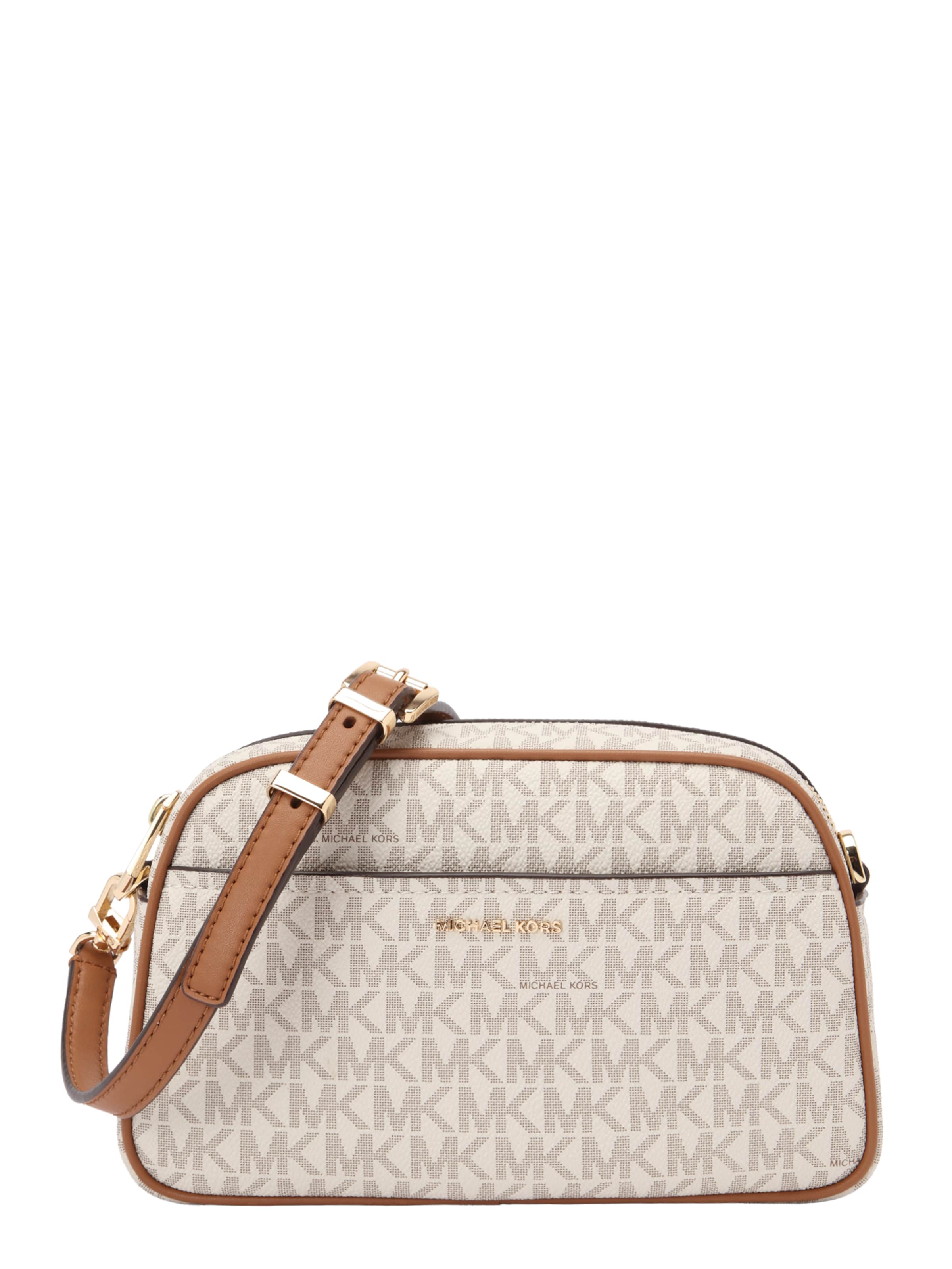 Borsa a tracolla di MICHAEL Michael Kors in beige: frontale