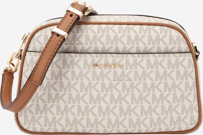 Rankinė su ilgu dirželiu iš MICHAEL Michael Kors, spalva – kupranugario / nebalintos drobės spalva / ruda, Prekių apžvalga