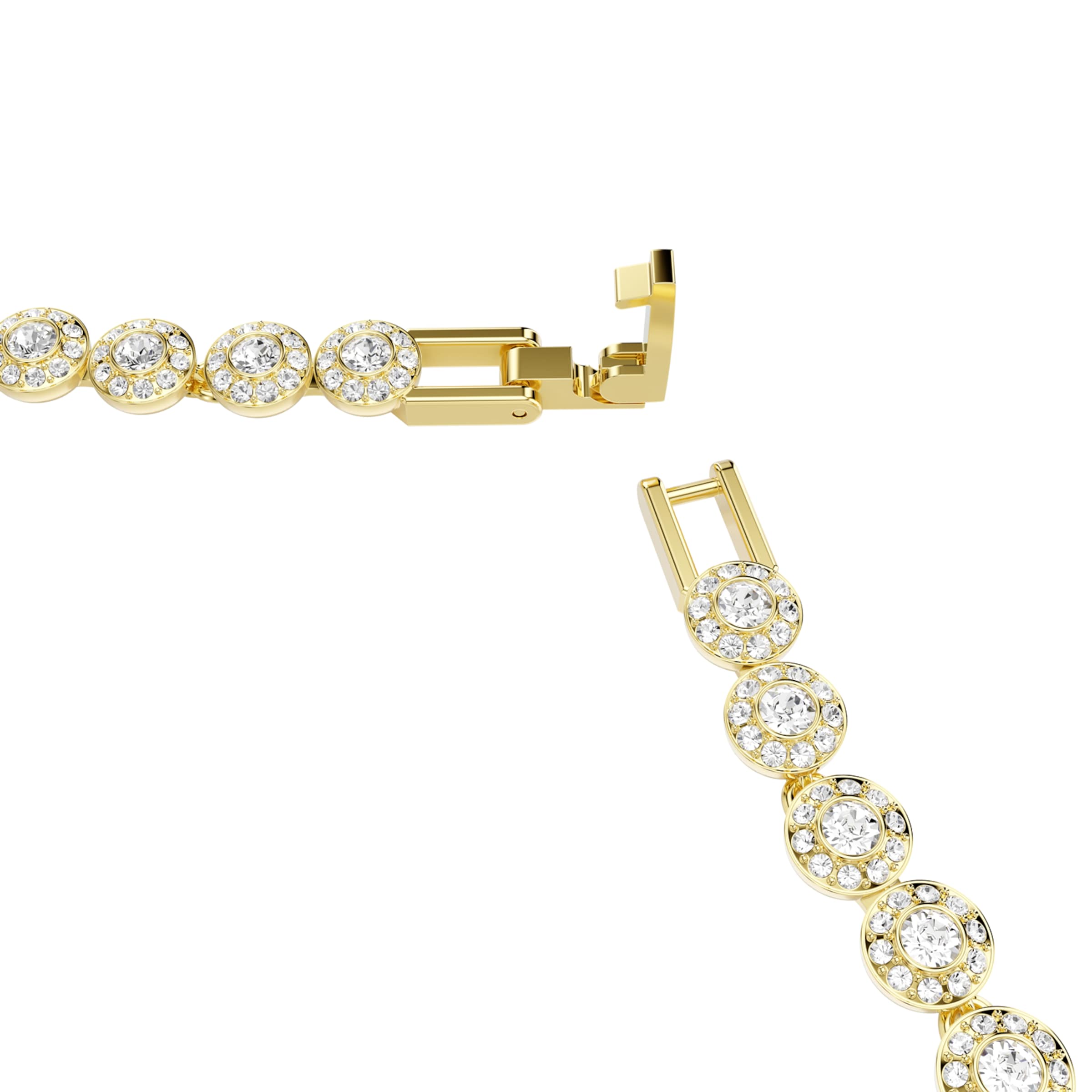 Chaîne Swarovski en or