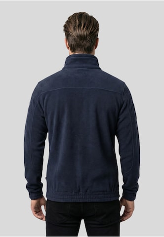 Brandit Fleece Jacket 'Combat' in Blue