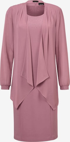 Goldner Kleid in Pink: Vorderseite
