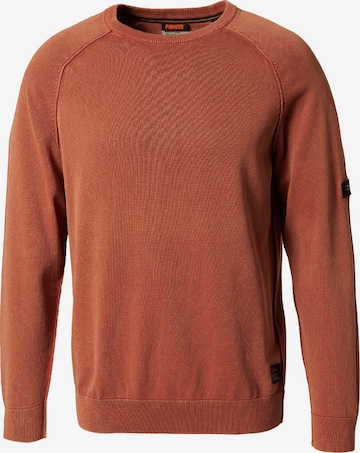 PIONEER Sweater in Brown: front