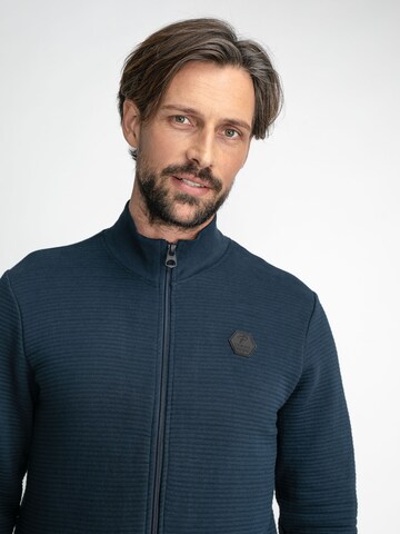 Petrol Industries Sweatjacke in Blau