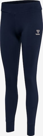 Hummel Skinny Sportbroek 'Move' in Blauw