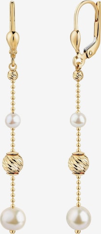 Boucles d'oreilles Fascination by Ellen K. en or : devant