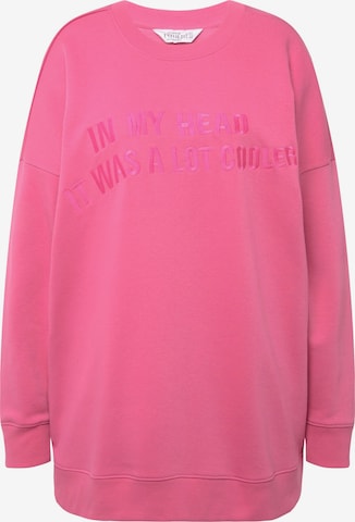 Sweat-shirt Studio Untold en rose : devant