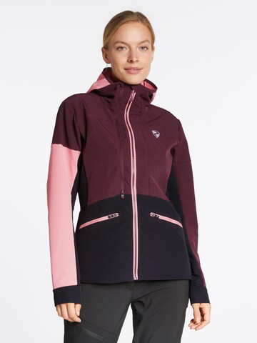 ZIENER Athletic Jacket 'NASINAH' in Red: front