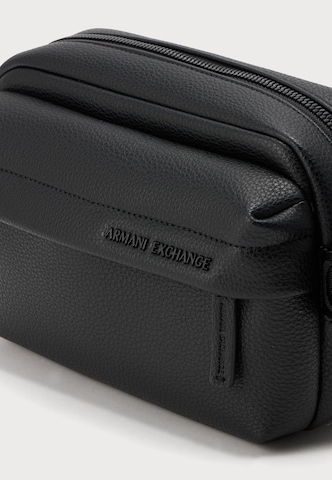 ARMANI EXCHANGE Toiletry bag in Black