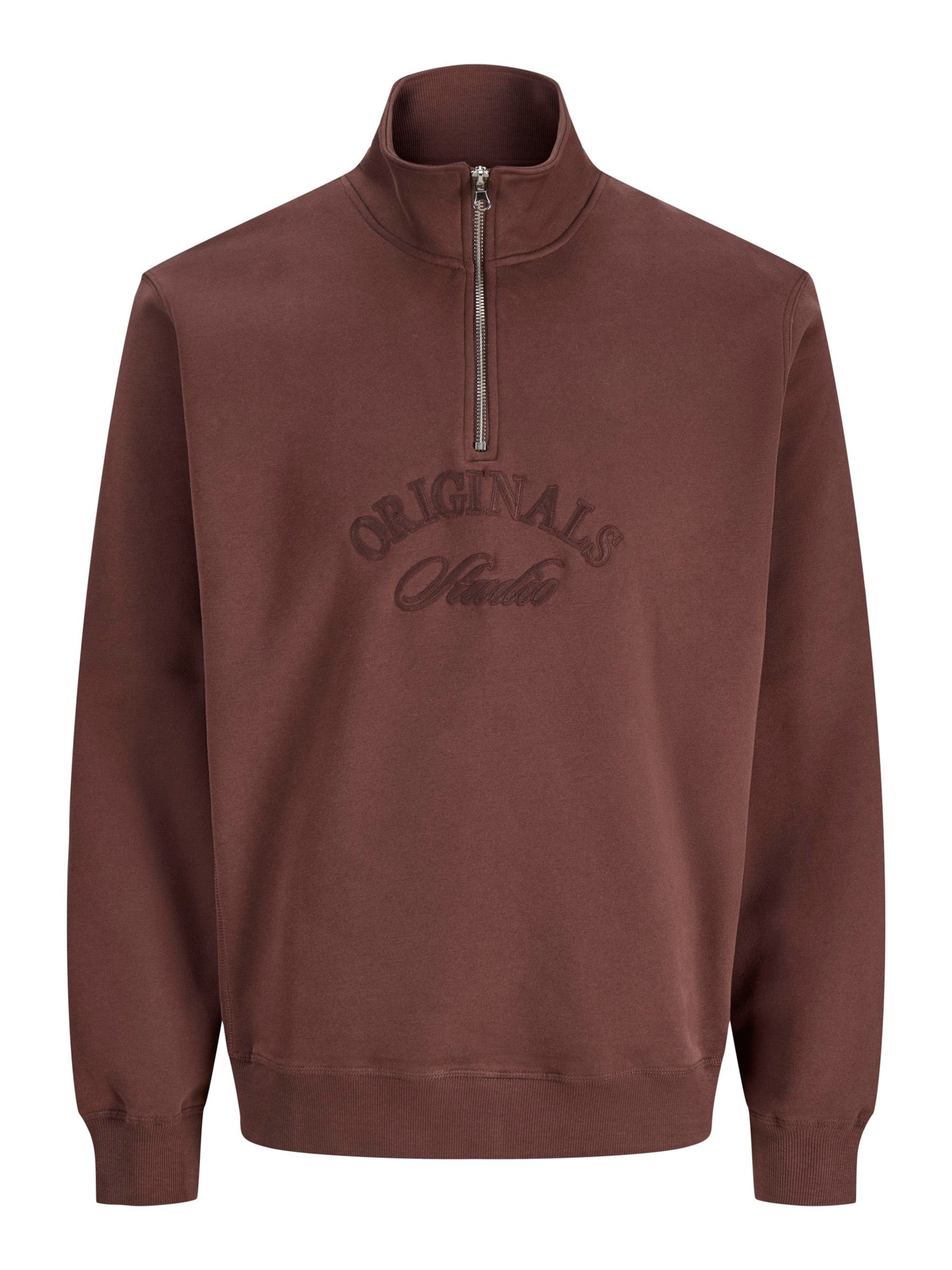 Jack & Jones Junior Sweatshirt i brun: forside