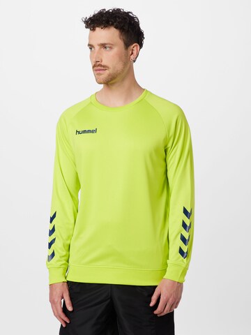 Hummel Sportsweatshirt i grøn: forside