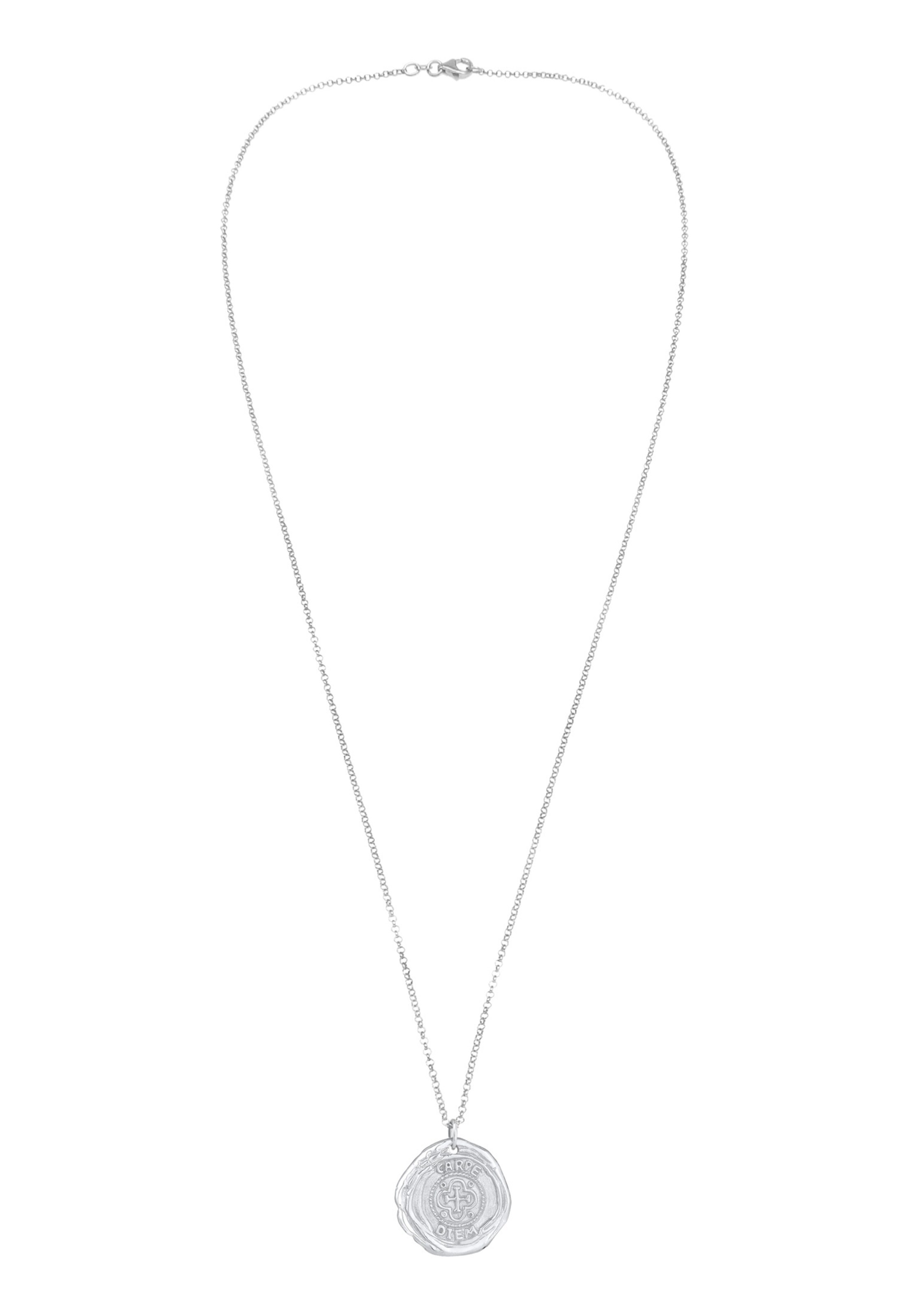 KUZZOI Halskette Vintage in Silber