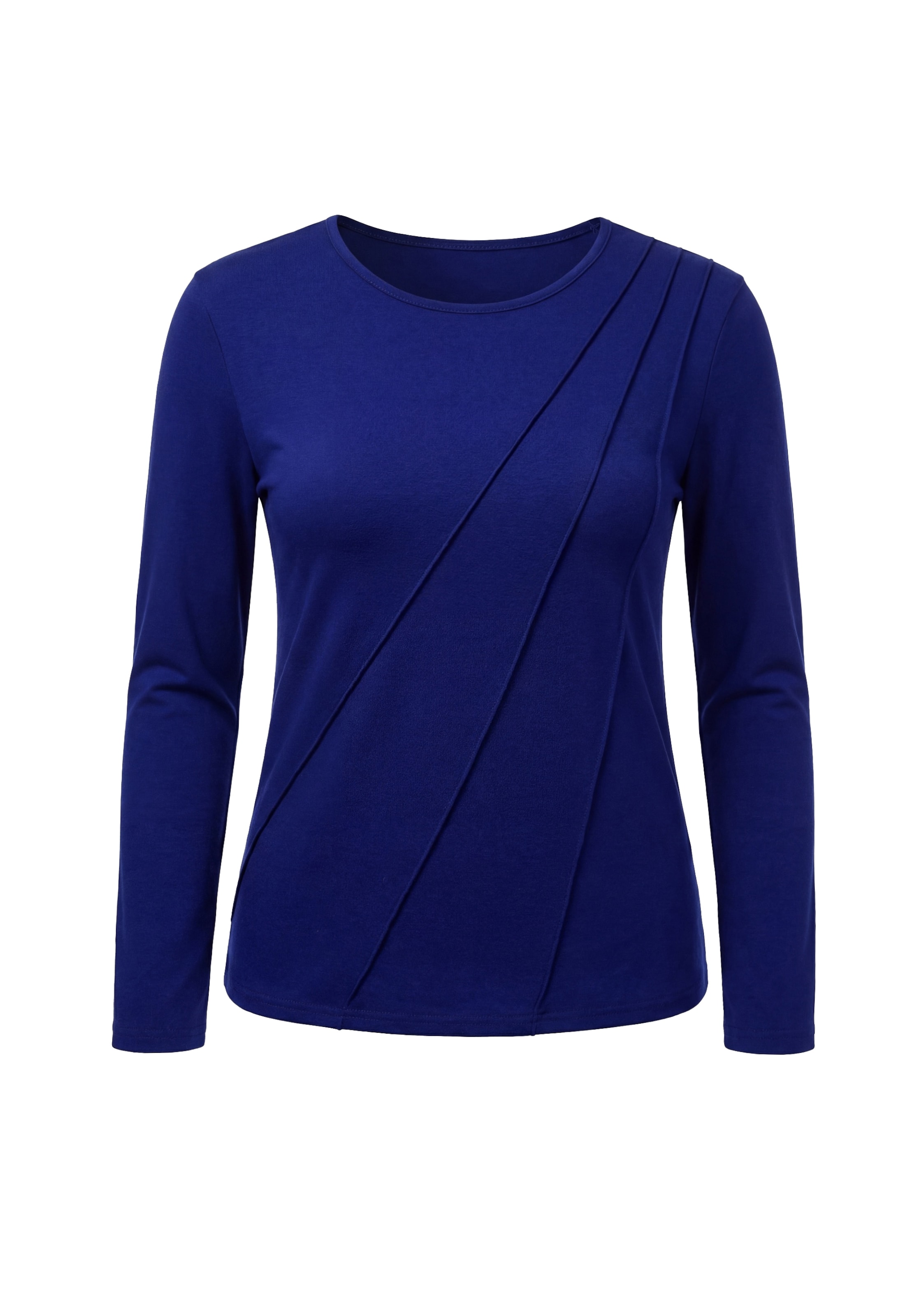 usha BLUE LABEL Shirt in Blauw: voorkant