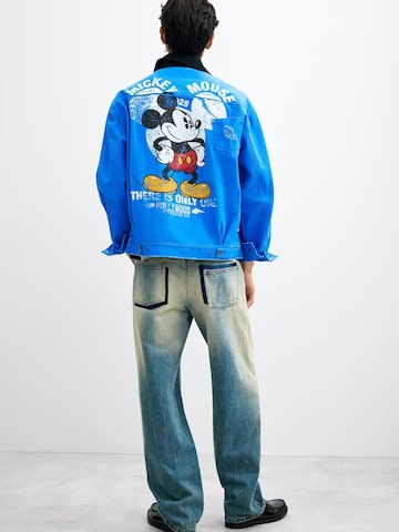 Desigual Tussenjas 'Mickey™' in Blauw: voorkant