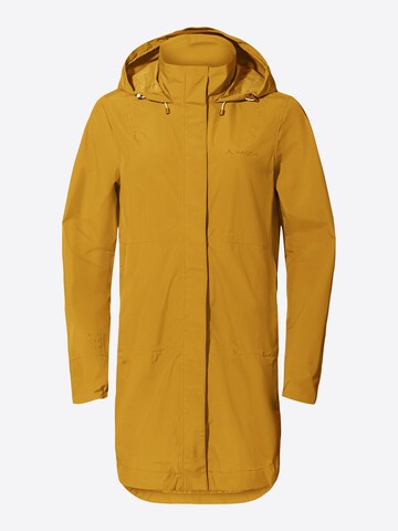 VAUDE Outdoor Coat 'Mineo' in Yellow