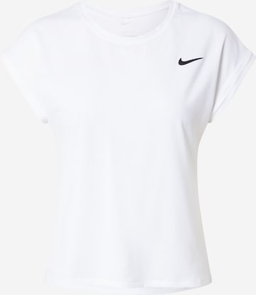 Tricou funcțional 'Court Victory' de la NIKE pe alb: față