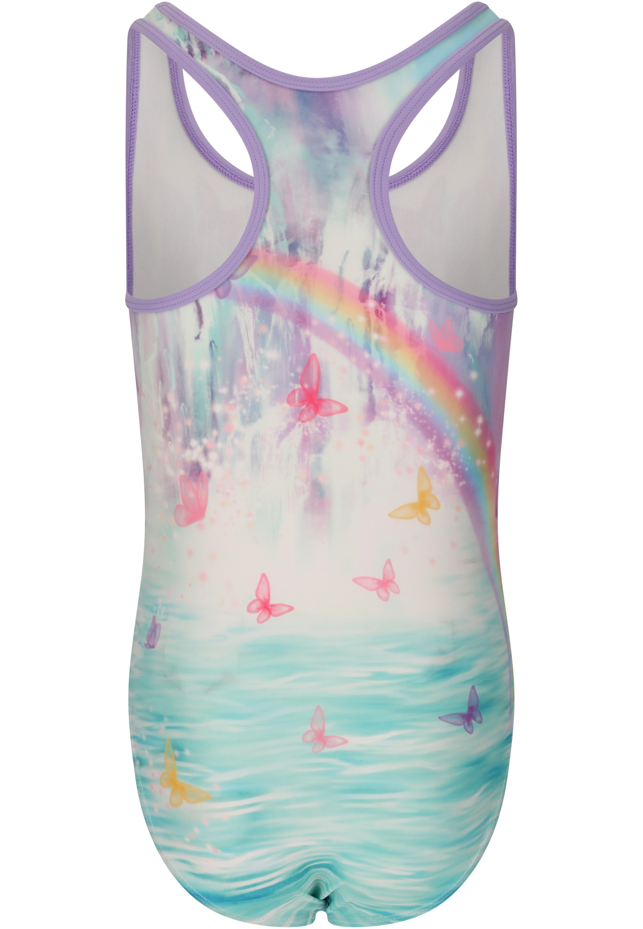 ZigZag Badeanzug in Blau