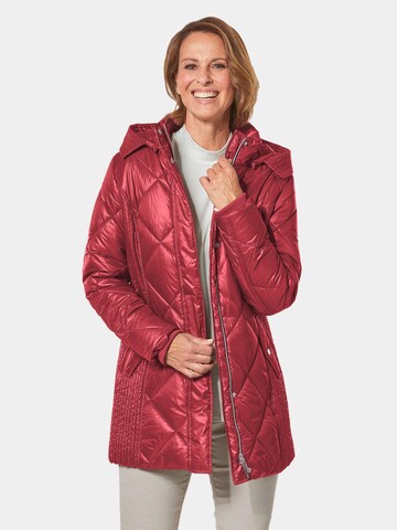 Manteau d’hiver Goldner en rouge : devant