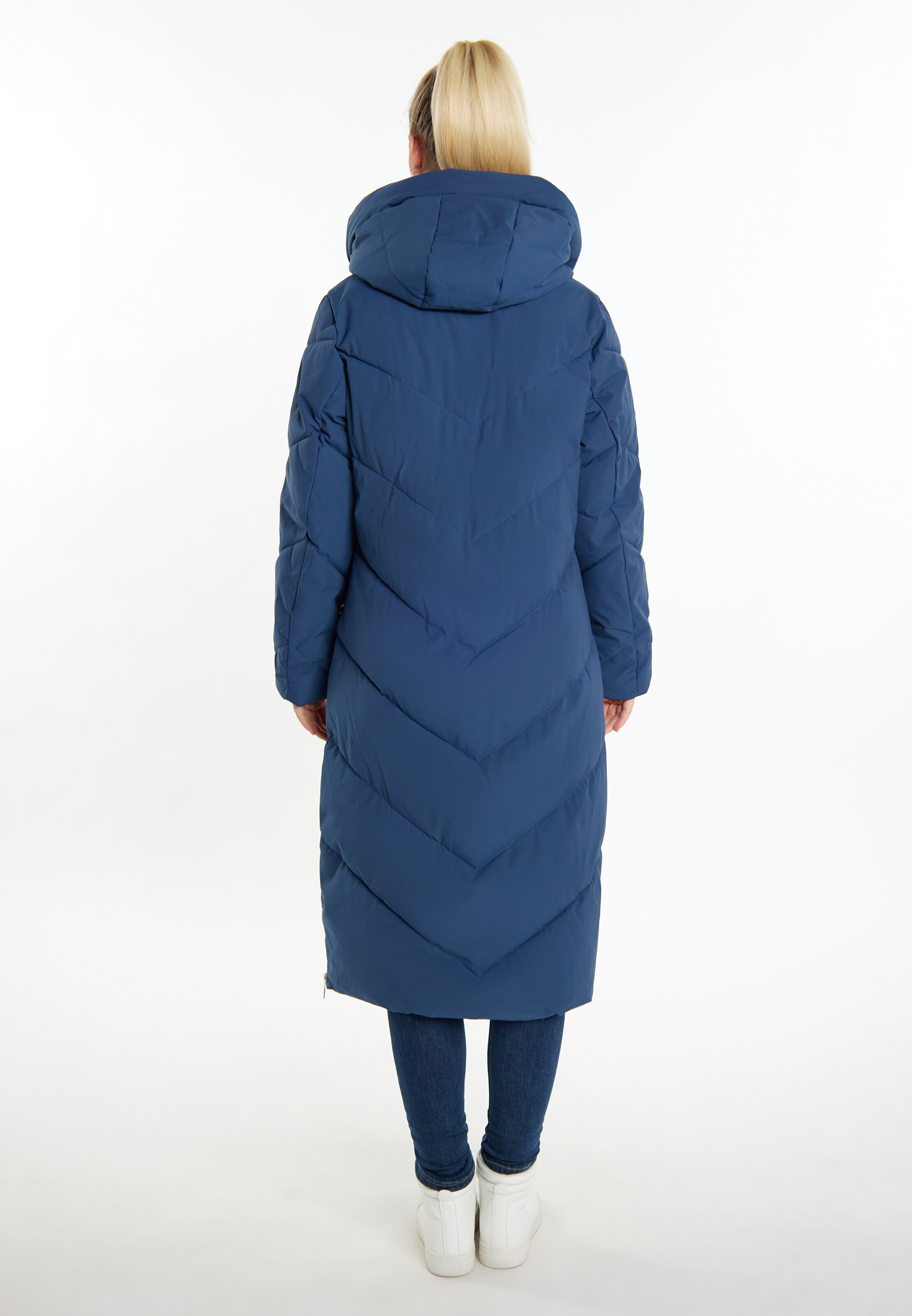 ICEBOUND Winter coat Jeona in Marine Blue ABOUT YOU
