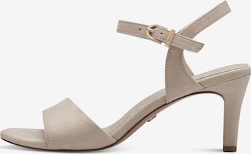 TAMARIS Sandalen met riem in Beige