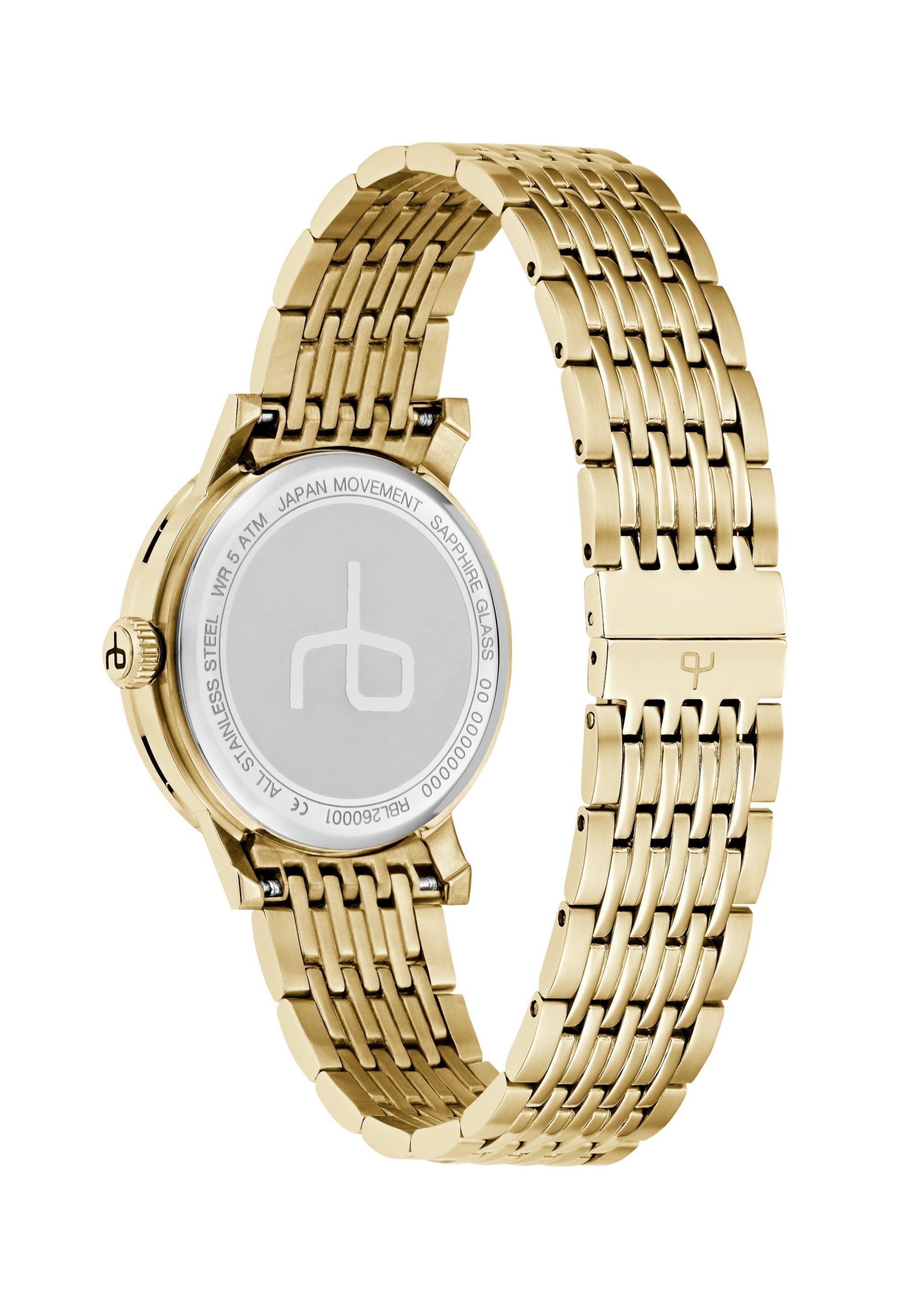 Montre à affichage analogique ' Reign ' rag & bone en or