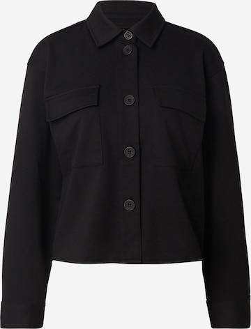 Smith&SoulWide Leg/ Široke nogavice Prijelazna jakna - crna boja: prednji dio