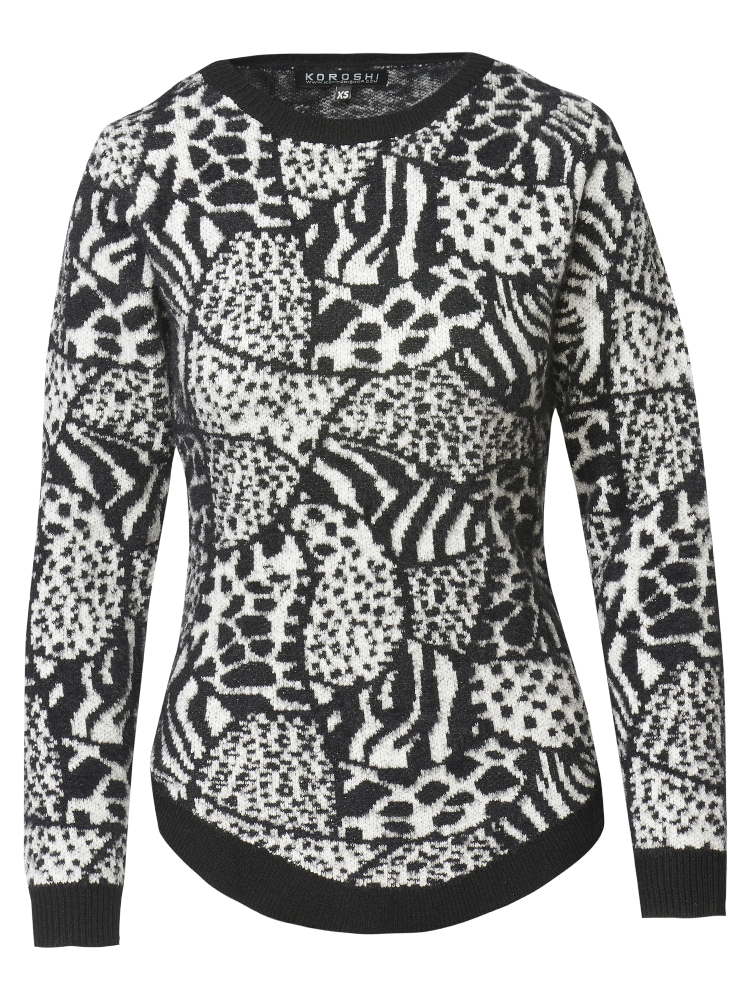 KOROSHI Свитер в Черный: спереди