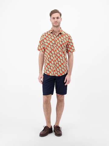 LERROS Regular fit Button Up Shirt in Red